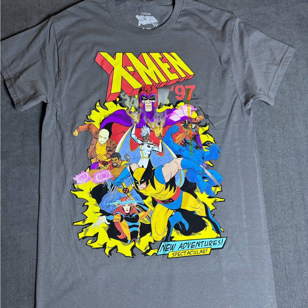 Marvel Gray X-Men Short Sleeve Tee